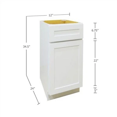 12 इंच बेस कैबिनेट